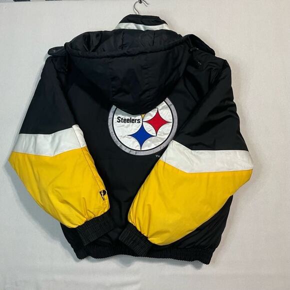 Pro Player NFL Experience Pittsburgh Steelers Reversible Men's Jacket - Size L - Picture 3 of 14